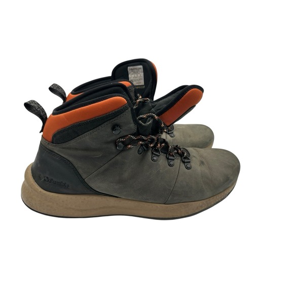 Columbia‎ Adobe Sh/Ft Outdry Men Sz 14 Waterproof  Gray BM0818-089 Boot Hiking - Picture 1 of 9